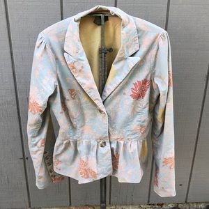 Vintage floral jacket
